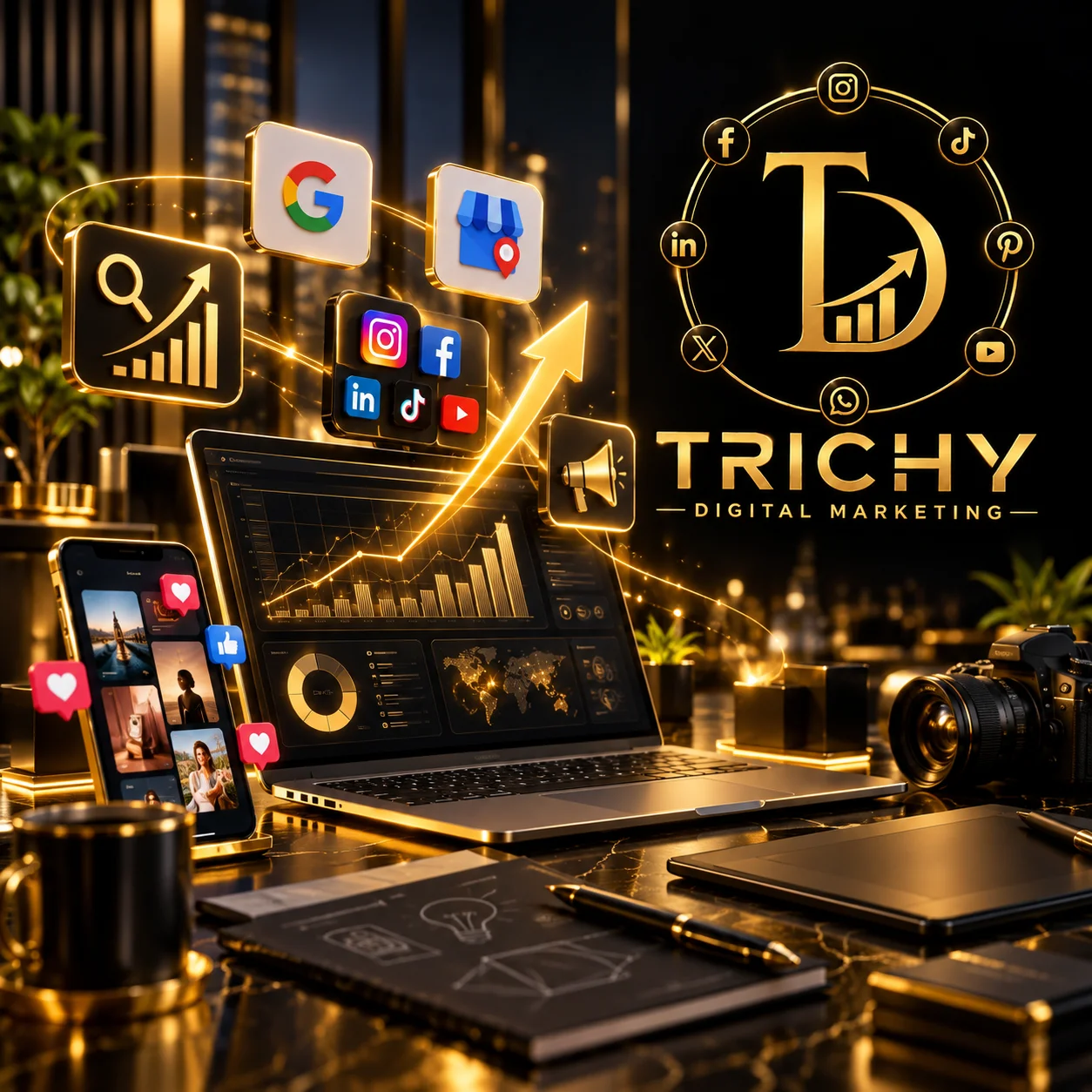 Digital Marketing Portfolio in Trichy