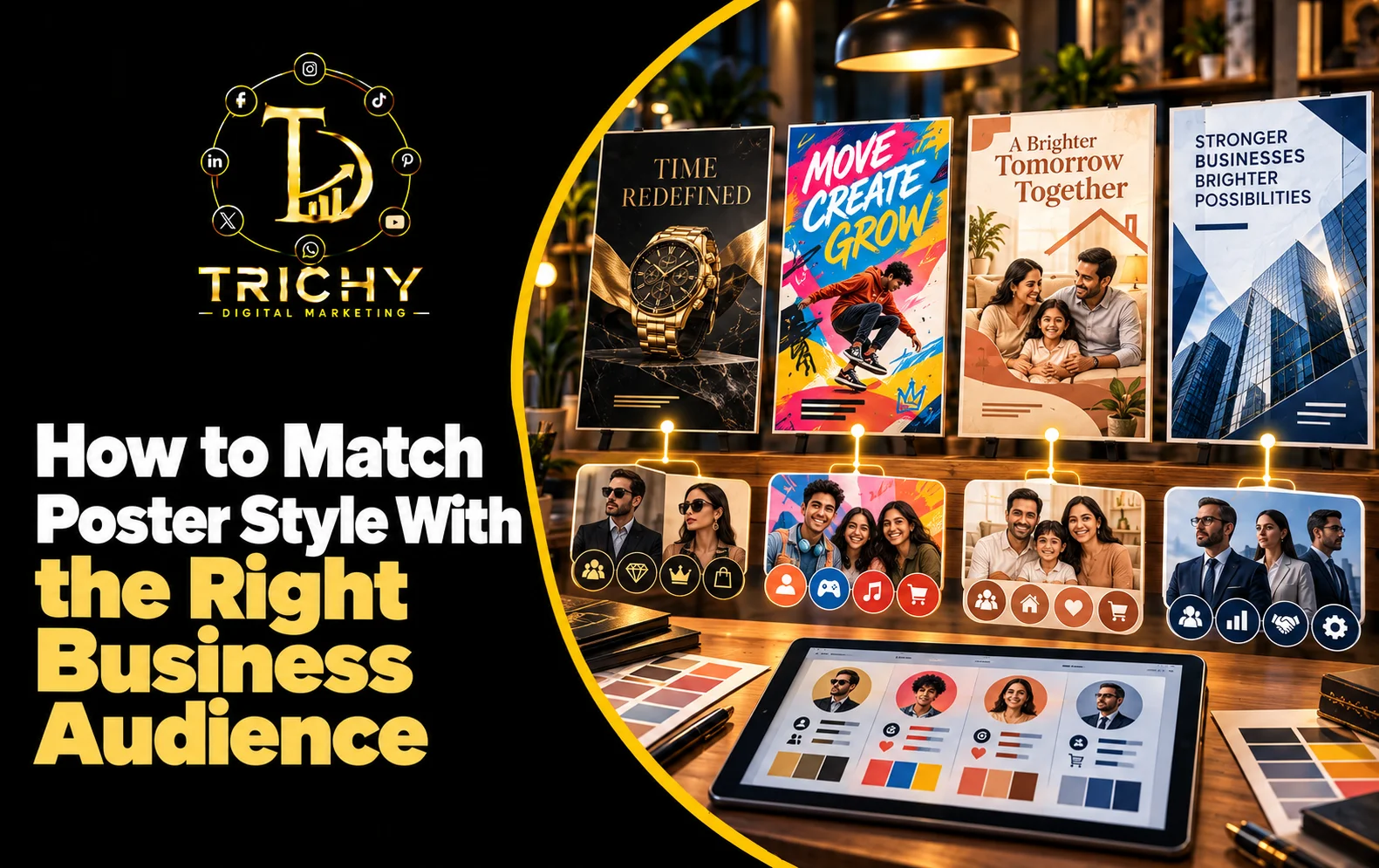How to Match Poster Style With the Right Business Audience